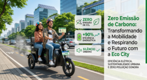 Zero Emissão de Carbono: Transformando a Mobilidade e Respirando o Futuro com a Eco City